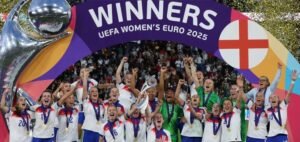 Read more about the article England Retain Women’s Euro 2025 Crown After Penalty Shoot‑Out Win Over Spain